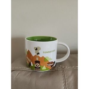 Starbucks Tennessee Coffee Mug Cup You Are Here Collection